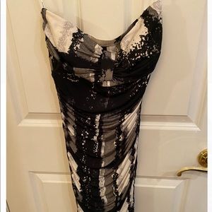 Strapless XOXO Dress